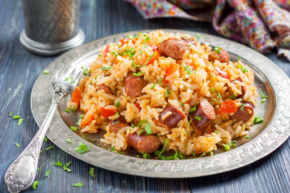 Arroz de carreteiro à minha moda