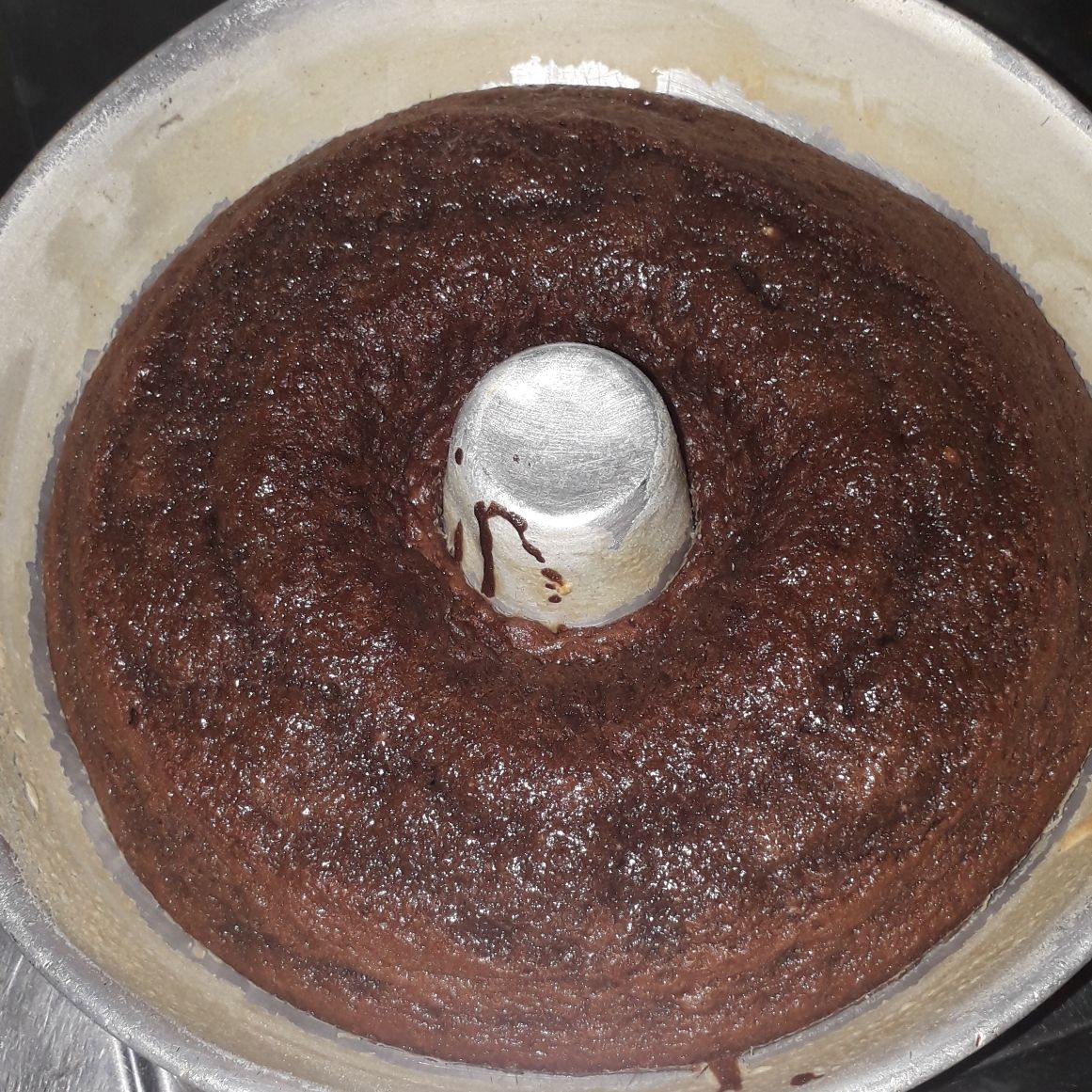 Bolo de chocolate fofinho
