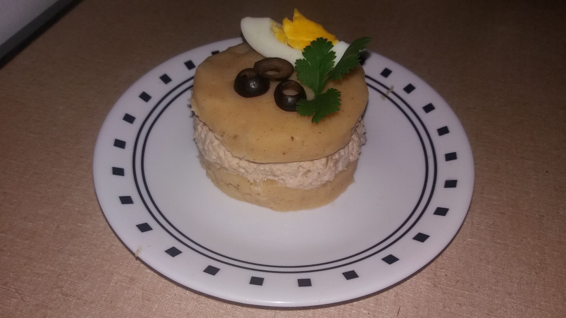 Causa Rellena de atum