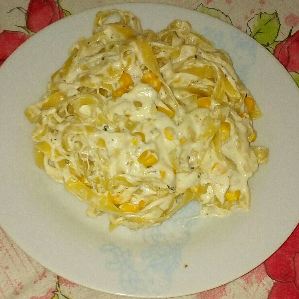 Macarrão com molho de queijo