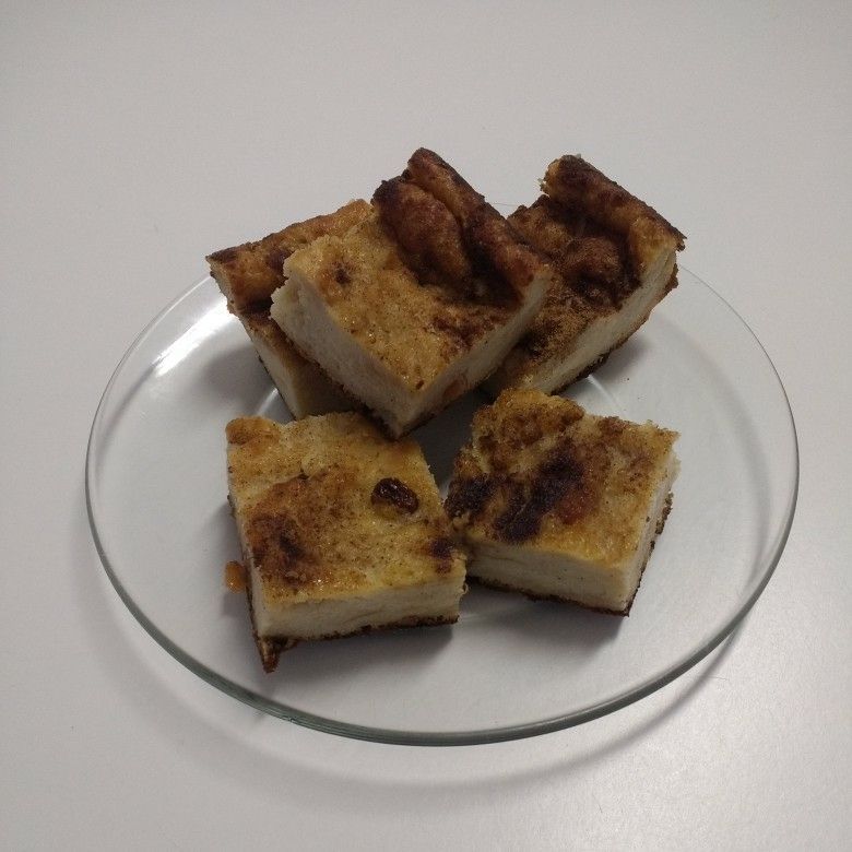 Pudim de pão da vovó Odete